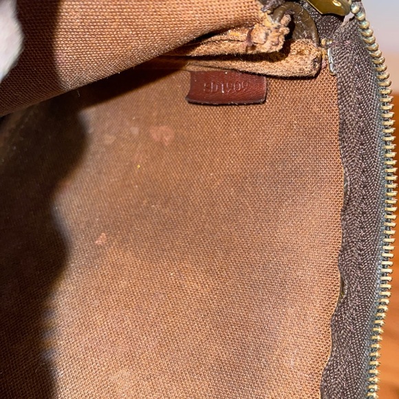 Vintage Authentic LV Louis Vuitton Monogram Pochette Accessoires SD 1909 - Picture 5 of 6